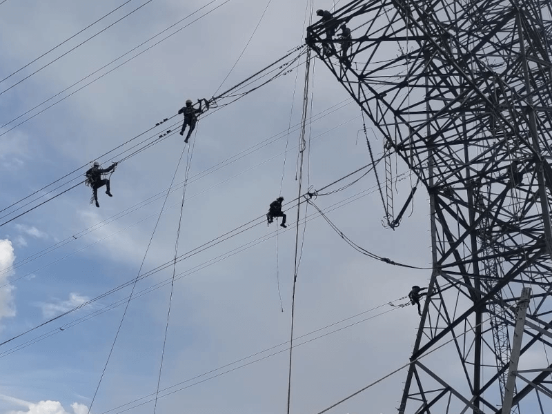Líneas de transmisión eléctrica